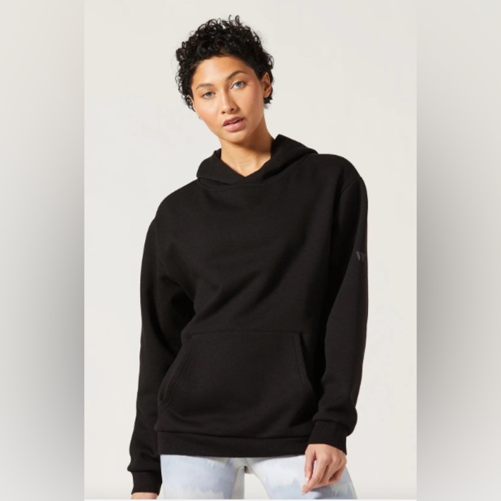 Wear It To Heart Driver Relaxed Hoodie in Black – XS (REVOLVE)